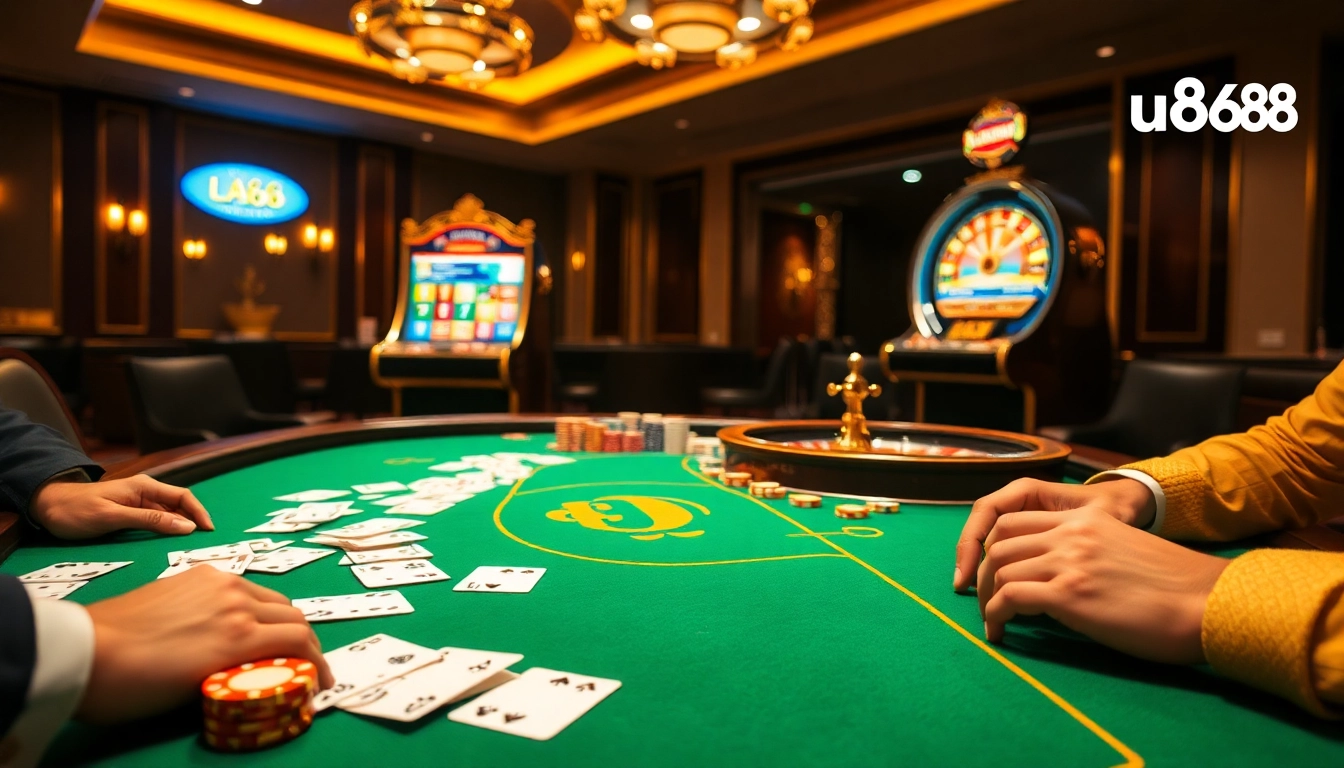 Experience the thrill of u888 casino with live poker tables and vibrant slot machines.